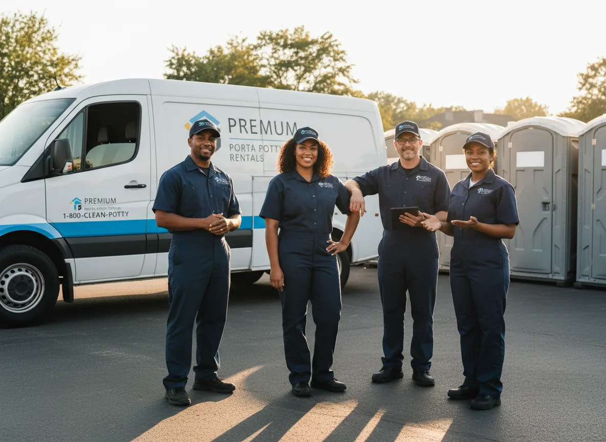 VIP Portable Toilets company in New Blaine, AR